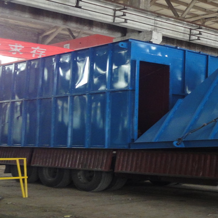 有機肥廠造粒、風(fēng)選、包裝工序DMC-120除塵器已發(fā)貨
